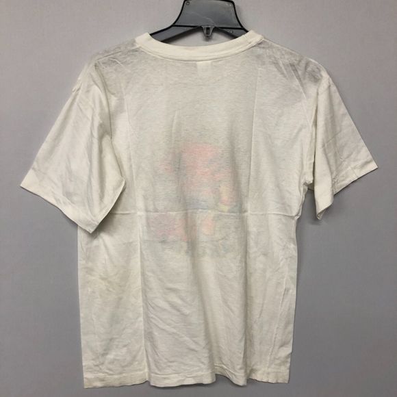 Vintage Beach Club Men T-Shirt Top Size Large Aruba Island Single Stitch B188 9C - Picture 11 of 11